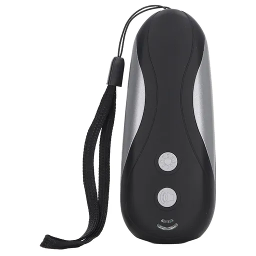 Ultrasonic Bark Control Device Portable Handheld LED Flashing Drive Dog Barking Deterrent