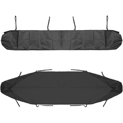 Awning Dust Cover, 3m Patio Awning Dust Cover Black Patio Awning Storage Cover, Waterproof Winter Protection, AAFGVC