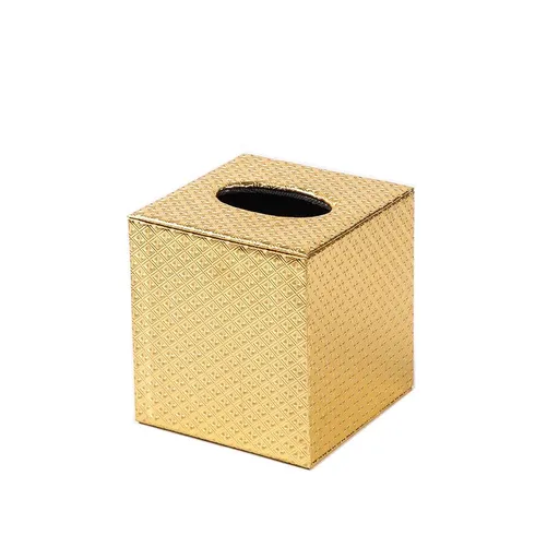 Tissue Box Cover Square,Gold Tissue Box Holders,Tissue Holder for Bathroom Accessories,Bathroom Tissue Holders