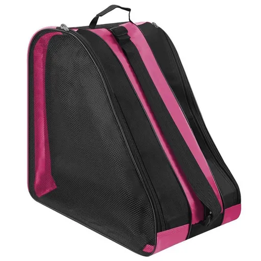 Skate Shoes Storage Bag, Roller Skate Bag Skate Bag (Pink)