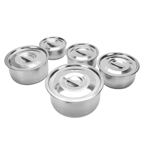 Soup Pot Set Stainless Steel Multifunctional Minimalist and Stylish Appearance Cooking Pot Set for Home