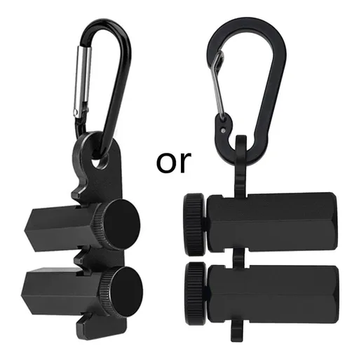 Tall Stair Gauges for Framing Square with Carabiner Stair Guages Knobs Tool for Circular Stair Stringer Layout