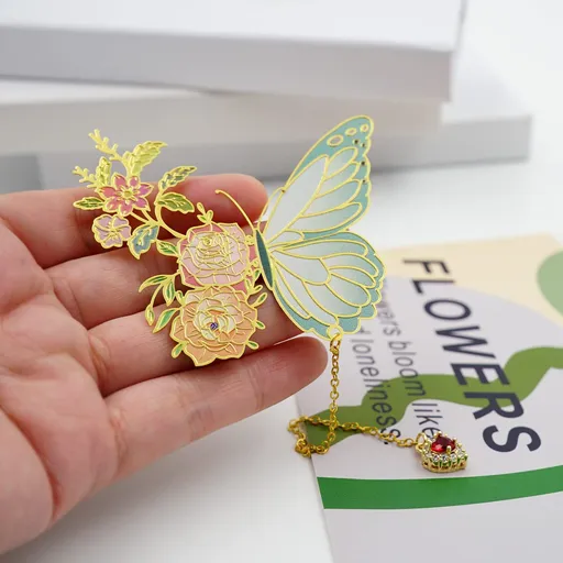Butterfly Bookmarks for Women,Cute Funny Metal Bookmark,Unique Gifts Book Markers for Women Book Lovers,Teacher Appreciation Gifts