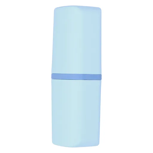 Portable Toothbrush Holder Toothbrush Storage Box Toothpaste Box for Indoor Outdoor Camping TravelBlue