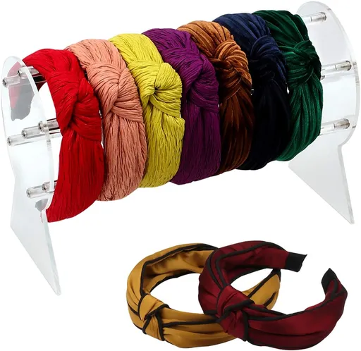 Headband Holder,Clear Jewelry Organizer for Teen Girl Women Gifts, The Perfect Headband Display Organizer