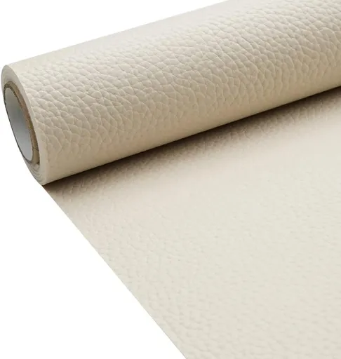 2 Self-Adhesive Repair Patches for Artificial Leather, 30 cm x 137 cm, Wood, Compatible with Dekor