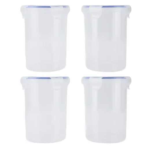 Paint Container Set 1000ml Airtight Transparent Paint Storage Cup with Mixing Ball Paint Brush for Repainting Leftover Paint