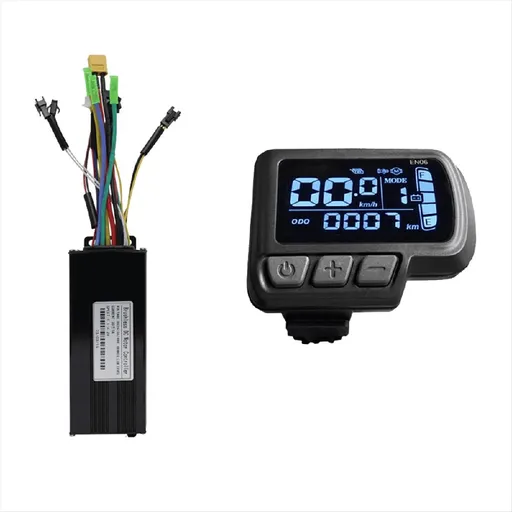 Motor Controller LCD LED Display 36V 48V 30A 750W 1000W 2 Model Controller Electric Bicycle EN06 Display