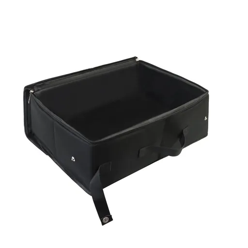 Portable Cat Travel Litter Box with Zipped Lid, Foldable Travel Litter Box, No Leakage, No Smell, Waterproof, Easy to Carry