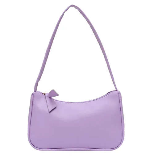 Underarm bag, French stick bag, summer bag, women's fashionable solid color shoulder bag, versatile women's bag, trendy