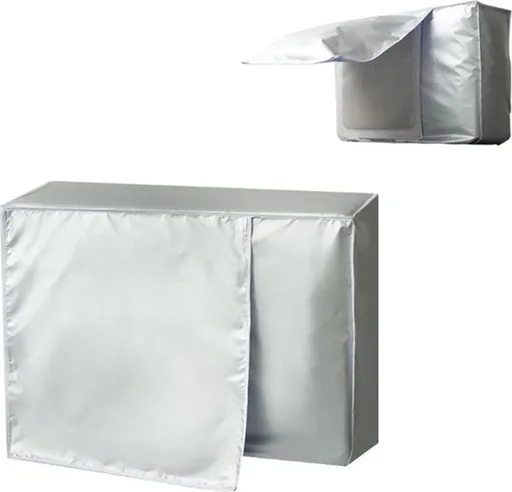Air Conditioner Cover Outdoor Unit - Air Conditioner Protective Cover - Air Conditioning Covers - Universal Air Conditioner Protective Cover - 86x35x60cm - Waterproof - With Ventilation Flap - Protective Cover for Air Conditioning Main Unit - Air Con