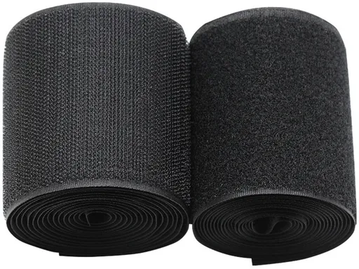 Edge banding 10cm x 2m – Black nylon, non-adhesive, for sewing
