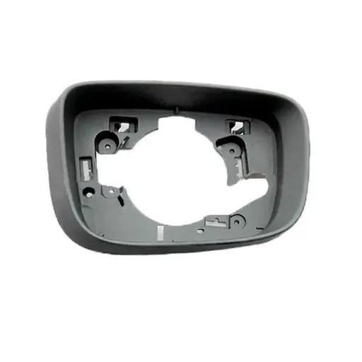 Rearview mirror frame for XC60 2009-2017, right, ABS Plastic material, direct exterior replacement, vehicle trim repair, Black Color