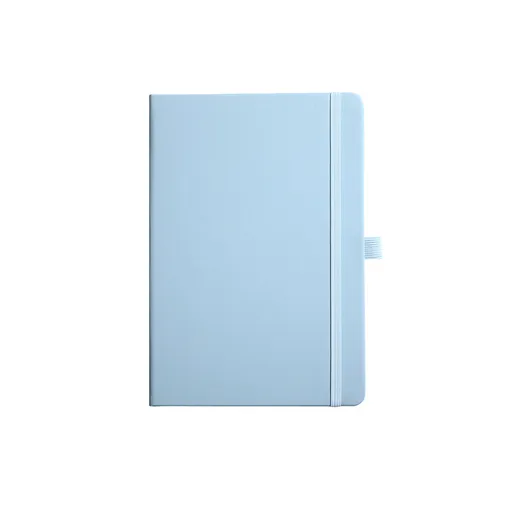 Notebook - Hardcover - Thick paper - Light blue - 1 pack