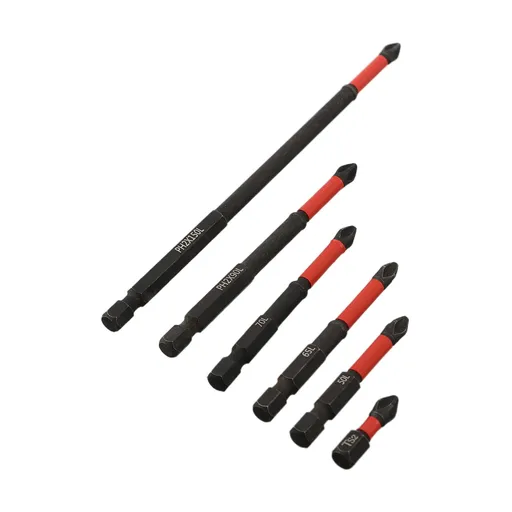 25-150Mm Non-Slip Screwdriver Bits Ph2 Magnetic Batch Cross Screw Electric Tips Head Cross Screwdriver Drill Bit Tool Set 2Pcs 25Mm Smile Home 6Pcs