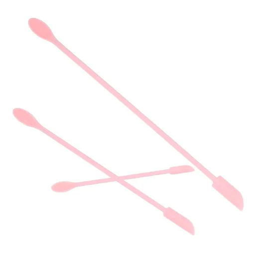 Flexible Silicone Scraper Pink for Baking Cooking Easy Grip Home Use 3Pcs