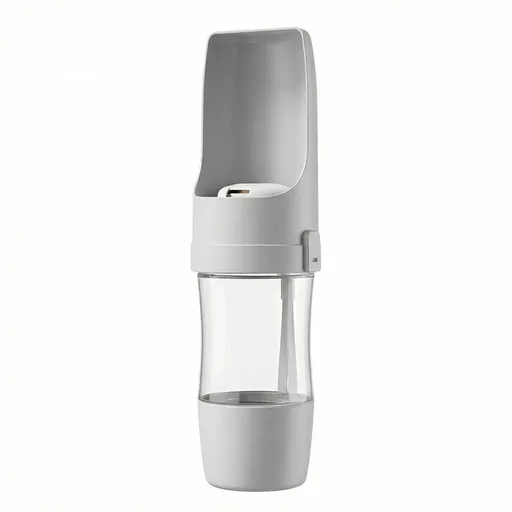 Portable Dog Water Food Cup 2-in-1 Travel Pet Feeder Water Bowl