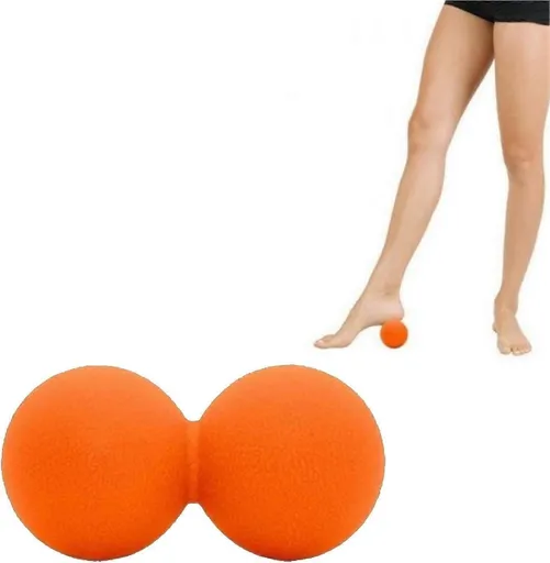 Peanut Massage Ball for Deep Tissue Muscle Massage, Trigger Point relaxation, Back, Neck, Spine and Shoulder support