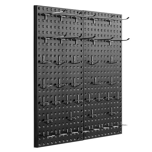 Metal Pegboard Panels609.6 x 304.8 mm2 Panels Wall Organizer for Home