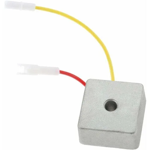 12V Voltage Regulator Rectifier Aluminum Heat Sink Voltage Stabilizer Compatible with Briggs & Stratton Lawn Mower Generator Engine Replacement Part