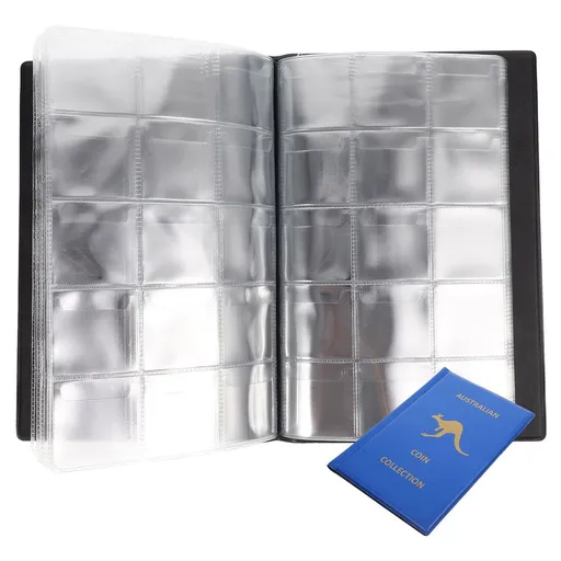 Coin Collection Book Decorative Coin Collection Album Coin Collecting Stock Book