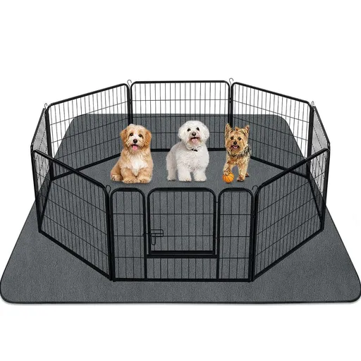 36*50in Washable Pee Pads for Dogs Reusable Dog Pads Extra Large Upgrade Non-Slip Dog Pee Pads Heavy Absorbency Puppy Pee Pads Quick Dry Whelping Pads/Waterproof Puppy Training Pad - Dark Gray