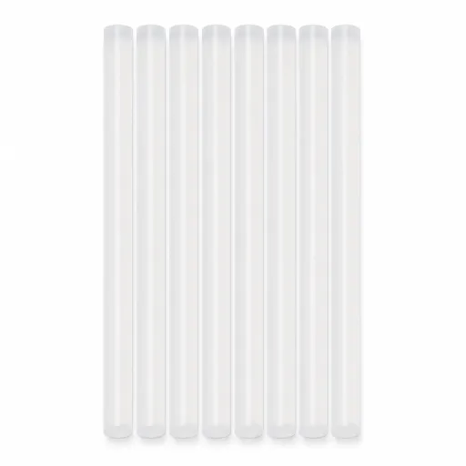 8x Clear Hot Melt Glue Sticks Adhesive Craft Glue Gun (1.1x15cm)