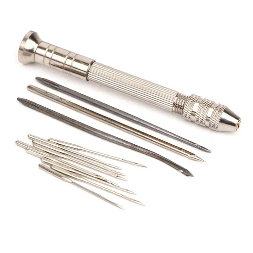 Leather Sewing Awl Needle Set Shoes Repair Tool Kits Sewing Awl Tools