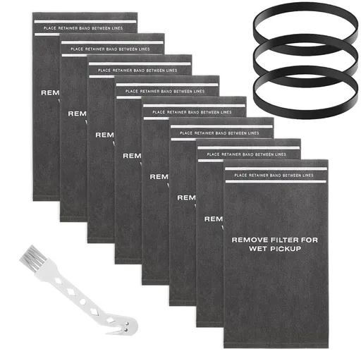 8-Pack Vacuum Cleaner Replacement Accessories For Craftsman 9-38737 Dust Filter Bags For 2-2.5 Gallon For Shop Vacs Vacuum Clean