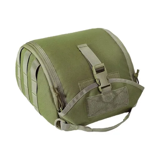 Portable Outdoor Adventure Storage Pouch Army Green, Tough Build For Rough Mountain Trails