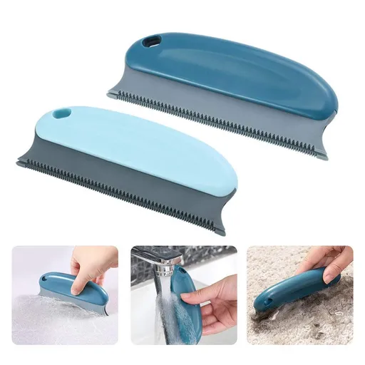 2 Pcs Pet Hair Remover Brush,Pet Hair Detailer with Handle,Cat and Dog Hair lint Remover Hair Remover Brush for Cleaning Cars
