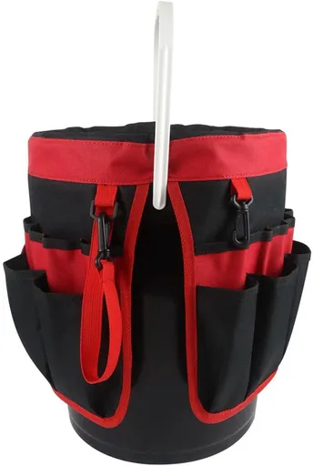 Bucket Cleaning Tool Organizer,Wash Tool Caddy Organizer, Bucket Holder Cleaning Supplies for Housekeeping