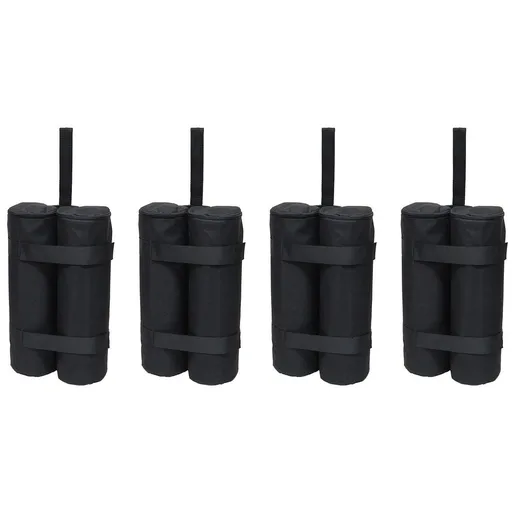 4-Pack Canopy Weights Sand Bags for Canopy Tent, Heavy Duty Weight Bags Sandbag for Pop Up Canopy Tents,(Bag Only)