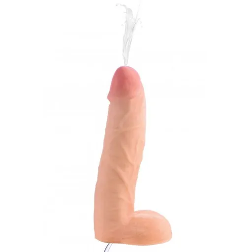 Loadz Squirting Dildo 10In With Syringe