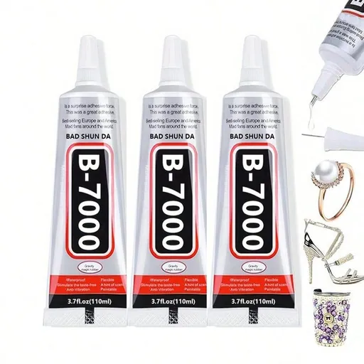 50ml B7000 Glue Headwear Brooch Jewelry Inlay Adhesive Diamond Stud Earring Pendant Strong Adhesive For DIY Handcraft Ideal Valentine s Day Gift