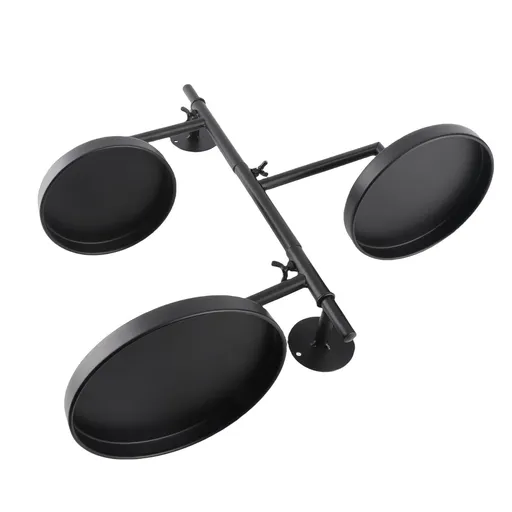 Window Rotating Plant Stand Shelf Indoor Black Floating Shelves 3 Tier Wall Mount Plant Holders for Living Room Home Decor