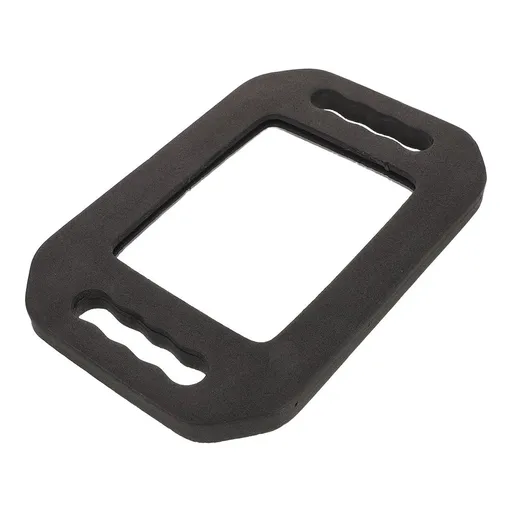 Black Mirror with Foam Backing for Home Wall Mount Lightweight and Unbreakable Design