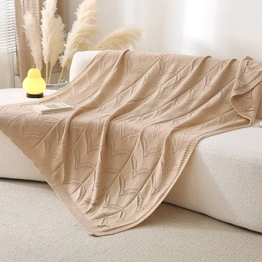 Cooling Weighted Blanket, Summer Cooler Quilt with Knitting Cotton Fabric for Hot Sleepers, Breathable Humidity Wicking All Season Machine Washable Throw Blanket for Sofa Travel