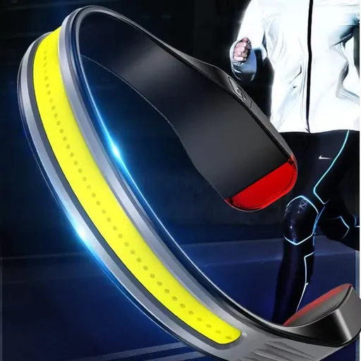 LED Rechargeable Headlamp, Neck Reading Light, Super Bright COB lamp, Waterproof Flashlight for Running, Camping, Hiking, Fishing