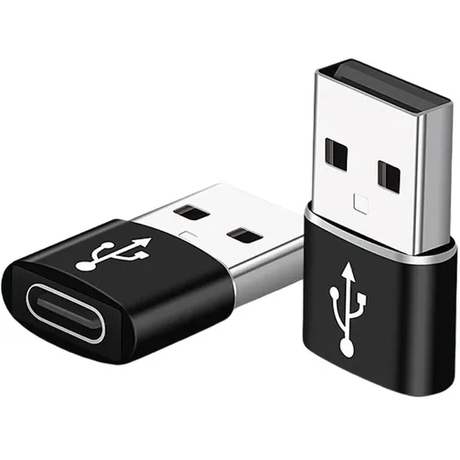 Set of 2Pack USB 3.0 to Type C 3.1 Adapter Phone Charging Converters