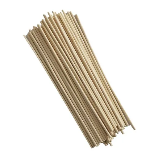 Moonsky Garden Plant Support Stakes, 50-Piece Bamboo Sticks Kit for Tomatoes and Peas, Durable Vertical Growth Support for Climbing Plants