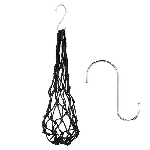 5-Pack Heavy Duty Melon Hammocks - Watermelon Support Net with S-Hooks for Vertical Gardening - Prevents Falling Cantaloupe, Pumpkin & Large Fruits
