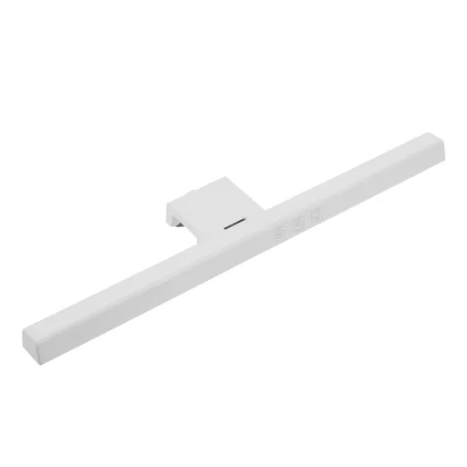 Modern White LED Monitor Light with Adjustable Timer and Dimmer for Reading, Studying, and Gaming Comfort