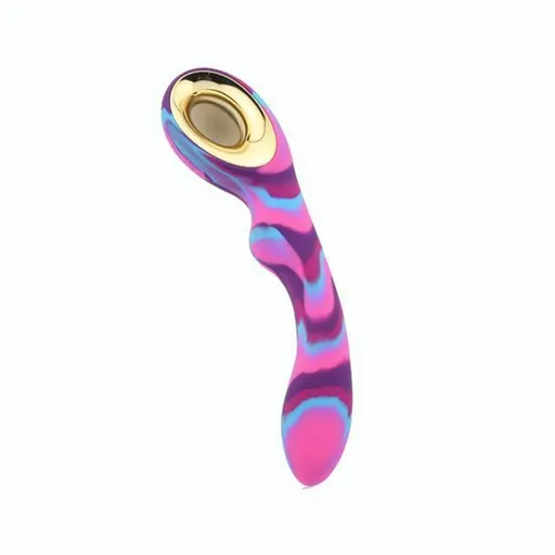 House Of Dasein 10 Speed Dildo Heating Vibrator G Spot Clitoral Stimulator Colourful Sex Toy - Purple