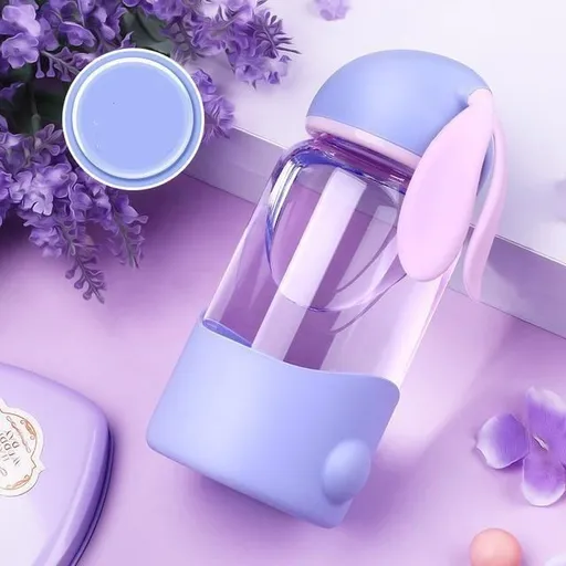 House Of Dasein Bunny Water Bottle Littles Age Regression - Purple