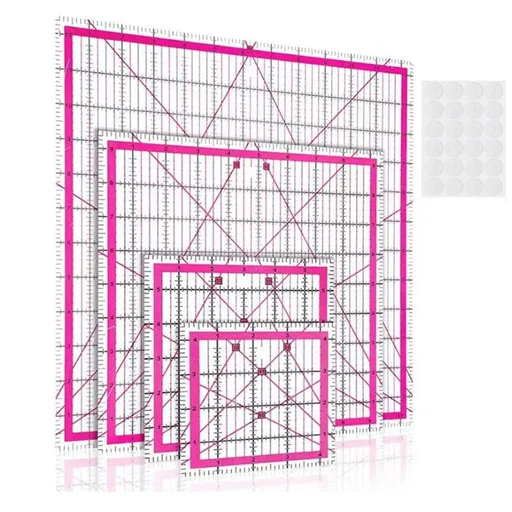 Quilting Ruler Square Acrylic Quilting Ruler Fabric Cutting Ruler B