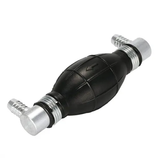 Siphon pump - Hand pump - Oil pump - Siphon pump - Fuel - One-way valve - For boat engine, camper, tractor, motorhome - Black - No hose