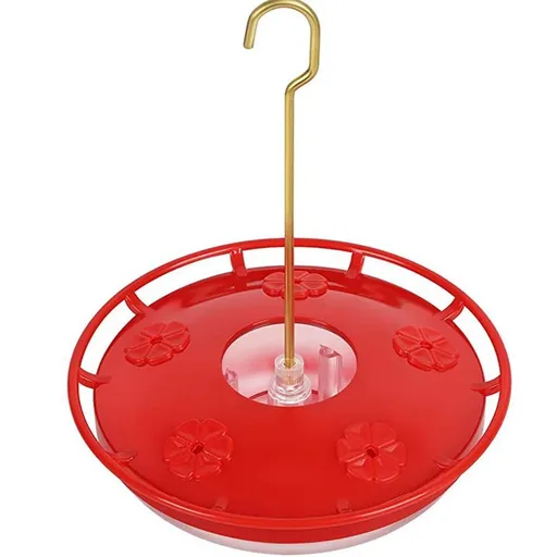 Hummingbird Feeder Leak Proof 12 Ounce Nectar Capacity Red