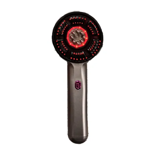 Electric Scalp Massager & Essential Oil Applicator Brush - 360 Kneading, 3 Modes, USB-C Rechargeable(grey)