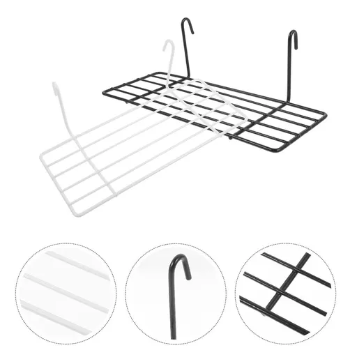 2Pcs Assorted Color Bird Stand Platform Simple Installation for Parakeet and Medium Bird Cage